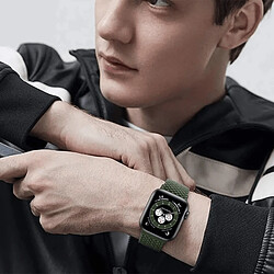 Avis Phonecare Bracelet Tressé Solo Nylonsense Apple Watch Series 10 - 46mm - Noir
