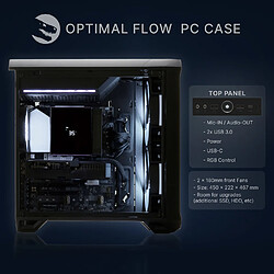 Avis Sedatech Workstation, AMD Ryzen 5 7600X, RTX4060Ti, 32Go DDR5, 2To SSD, Win 11