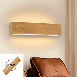 NettLife - Applique murale LED bois 32 cm