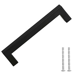 Avis vidaXL Poignées d'armoire 10 pcs - Noir