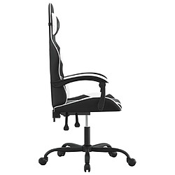 Acheter VidaXL Chaise de Jeu - Noir/Blanc