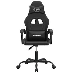 Avis vidaXL Chaise de jeu - Noir
