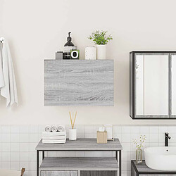 Avis vidaXL Armoire murale - Sonoma gris