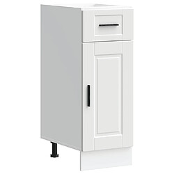 vidaXL Armoire de cuisine Porto blanc - Bois
