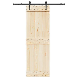 VIDAXL Kit quincaillerie porte coulissante - 152,5 cm