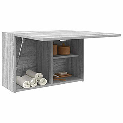 Acheter vidaXL Armoire murale - Sonoma gris