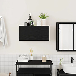 Avis vidaXL Armoire murale Noir