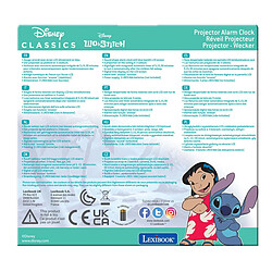 LEXIBOOK Réveil Projecteur Stitch pas cher