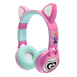 LEXIBOOK Casque Barbie Sans Fil Lumineux
