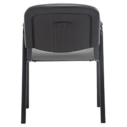 Acheter Decoshop26 Fauteuil visiteur similicuir - Noir