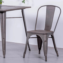 Nest Dream Chaise Bistro - Bois et Métal