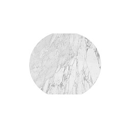 ICONIK INTERIOR Table à manger ronde - 120 cm - Marbre - Tulip Marbre pas cher