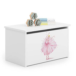 Kobi Coffre à jouets Daria - Beige