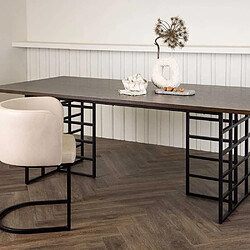 Furniture fashion table de repas Ystad - Mocca