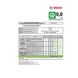 Avis Bosch Unlimited 7 Prohygienic Aqua - Blanc