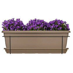Jardinière rectangulaire - Taupe