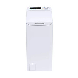 Candy CSTG 46TE/1-47 Lave-linge top - 6 kg - 1400 tours/min - Système Gentle Touch - Blanc