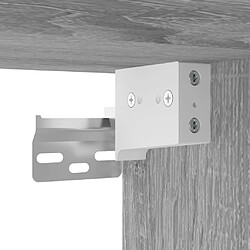 Avis Helloshop26 Ensemble meuble TV mural - Gris