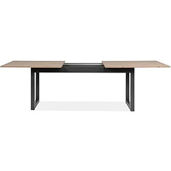 Table extensible Denver 80C chêne