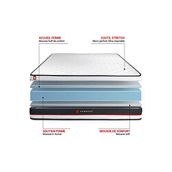 Somness FORM 160x200 pas cher