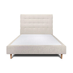 Lit Sommeil de plomb - 160x200 cm - Beige clair