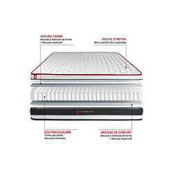 Somness Energy Ensemble - 160x200 cm pas cher