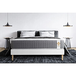 LITIER DELUXE Litier-Deluxe Le Vingt-Six 160x200 cm - Sommier Blanc