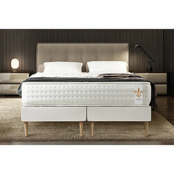 LITIER DELUXE Litier-Deluxe Vingt-Quatre 180x200 - Blanc