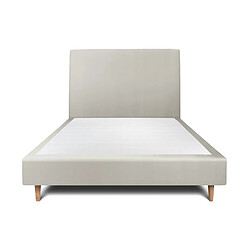 Sommeil de plomb Sommeil-de-Plomb Lit 150x200cm Tête Tapissier - Taupe