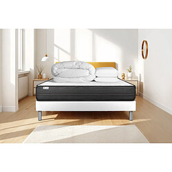 VITALIT Vitalpower 180x200 - Sommier Kit Blanc