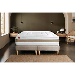 Marmottes & Co Le Raffiné - Matelas 180x200 cm ressorts BioVisco