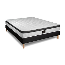 Prestige literie Supérieur 140x200 - Noir