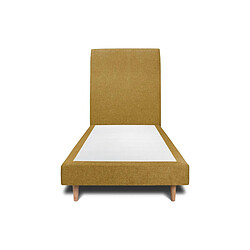 Sommeil de plomb Lit tapissier - Jaune