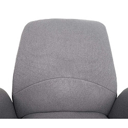 Decoshop26 Chaise de bureau pivotante - Gris pas cher