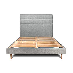 Sommeil de plomb Lit d'appoint - Gris Lit d'appoint - sommier tapissier - 2 personnes