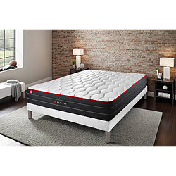 Somness Matelas BOOST ressorts ensachés et mémoire de forme 140x200