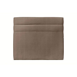 Sommeil de plomb Tête de lit velours - Taupe