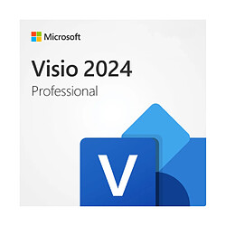 Microsoft Visio 2024 Professionnel - Clé licence à télécharger - Livraison rapide 7/7j