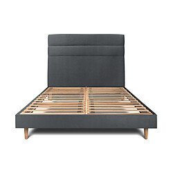 Sommeil de plomb Lit 2 places - Anthracite