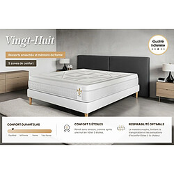 Avis LITIER DELUXE Matelas Le Vingt-Huit 200 x 200 cm