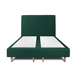 Sommeil de plomb Sommeil-de-Plomb Lit 160x200cm - Velours vert