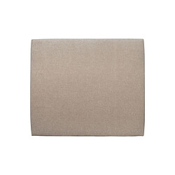 Sommeil de plomb Tête de lit tissu - Marron