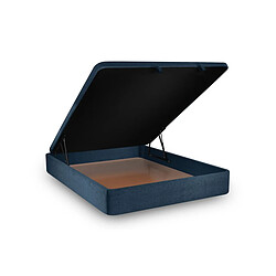 Avis Sommeil de plomb Lit coffre 2 places - Bleu