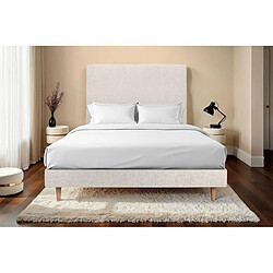 Sommeil de plomb Sommier Kit Tissu - Beige clair 140x200 cm pas cher