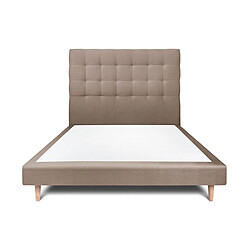 Sommeil de plomb Lit 2 places - Taupe