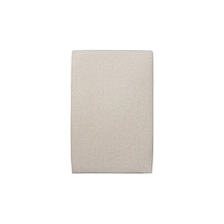 Sommeil de plomb Tete de lit Tapissée Bouclette Beige