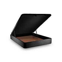 Avis Sommeil de plomb Lit coffre 140x190 - Noir