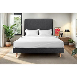 Sommeil de plomb SOMMEIL-DE-PLOMB Tissu Noir 140x200 pas cher