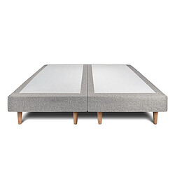Avis Sommeil de plomb lit 160x200 sommier tapissier - Gris