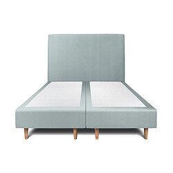 Sommeil de plomb Lit 160x200 - Bleu gris